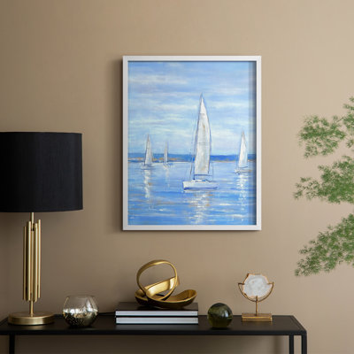 NAUTICAL Series Cxxxv, reproduction encadrée - bois massif