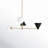 4 - Light Dimmable Modern Linear Chandelier-88144603-88144602