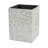 White Tiled Capiz Shell 7pc Bathroom Set