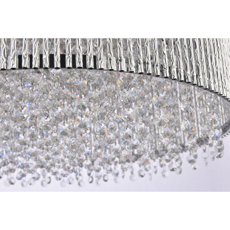 Downes 12 - Light Dimmable Drum Chandelier
