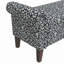 Banc de rangement avec accoudoirs roulés Wallen