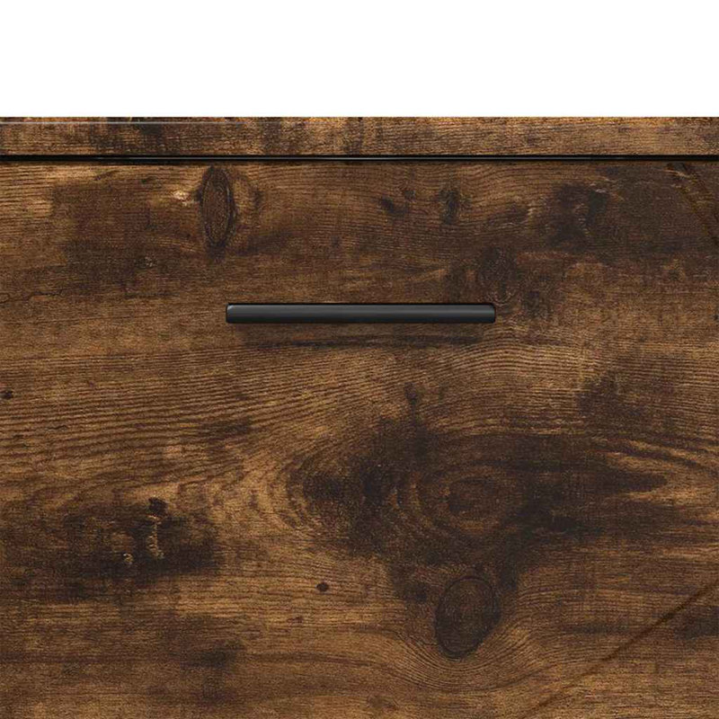 76.5cm Bathroom Vanity Base Only, Smoked Oak