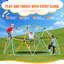 VEVOR 120'' W Steel Climbing Dome