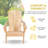 Bauhaus Solid Wood Adirondack Chair (Set Of 2)-769176081