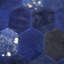 Cowhide Area Rug in Blue-932245050