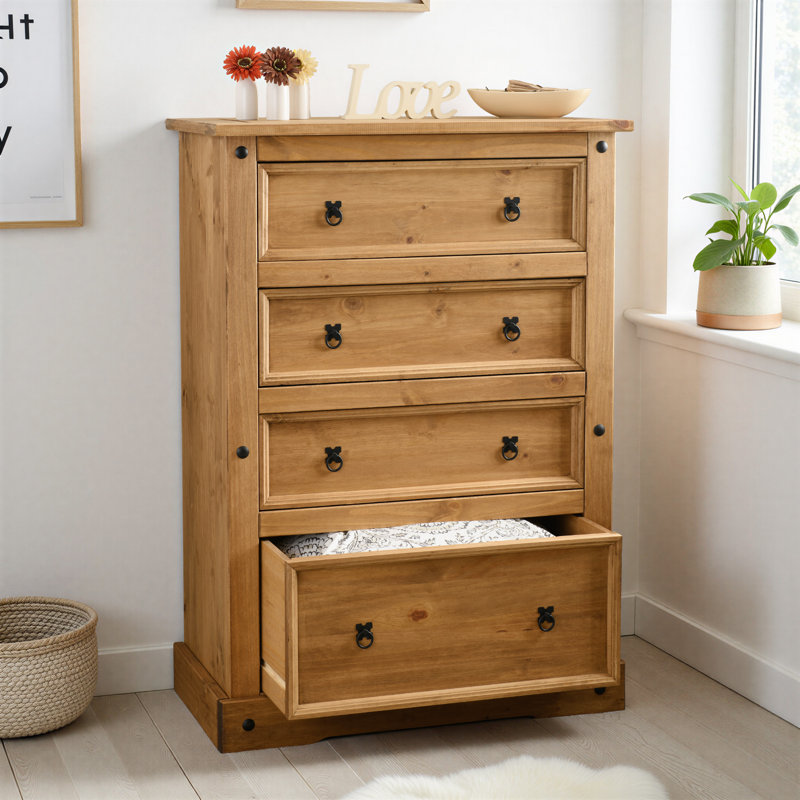 Castillon 4 Drawer 91.7Cm W Remove Chest of Drawers