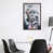 Toile avec cadre en bois brun classique n'est pas disponible