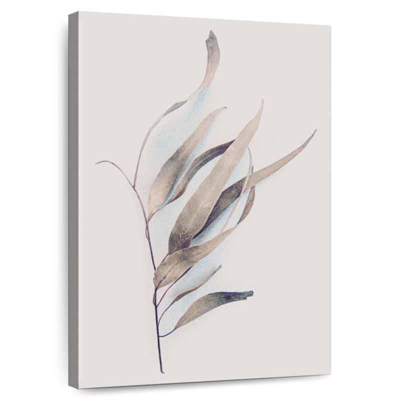 Harnek Gum Leaves II, 12" H x 8" W