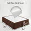 Jupe de lit plissée en microfibre brossée double 15 pouces Southshore Fine Linens Vilano-912812027-912812003
