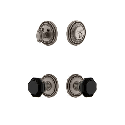 Soleil Knobs with Deadbolt