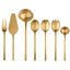 Mepra Due Full Serving Set 7Pcs Ice Oro Gold