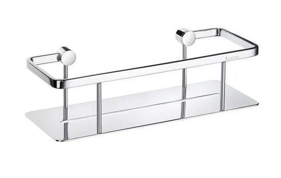 Wall mounted shower basket