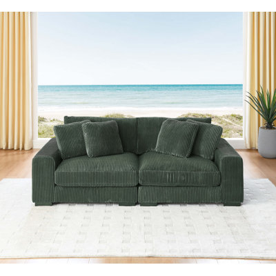 Kijuana Square Arm Sofa with Reversible Cushions
