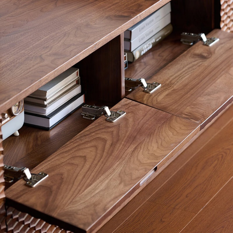 Creative Solid Wood TV Stand