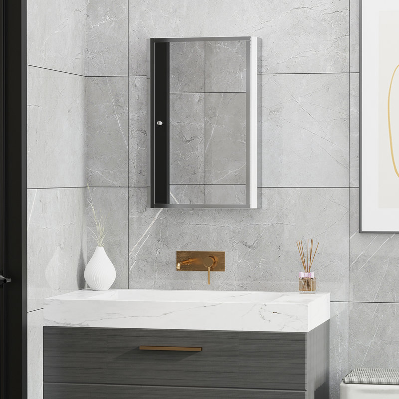 Armoire de salle de bain avec miroir