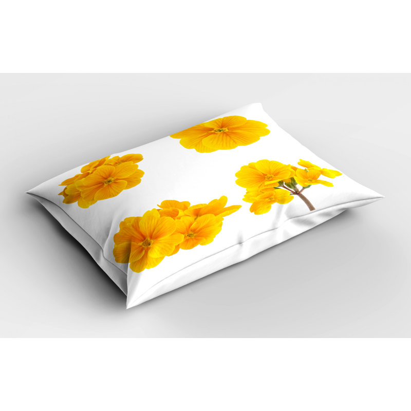 Star Polyester Floral Sham Set, King