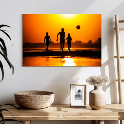 Coucher de soleil sur la plage de Sireci