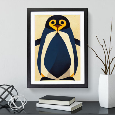 Penguin Abstract Art No.3 - Wall Art