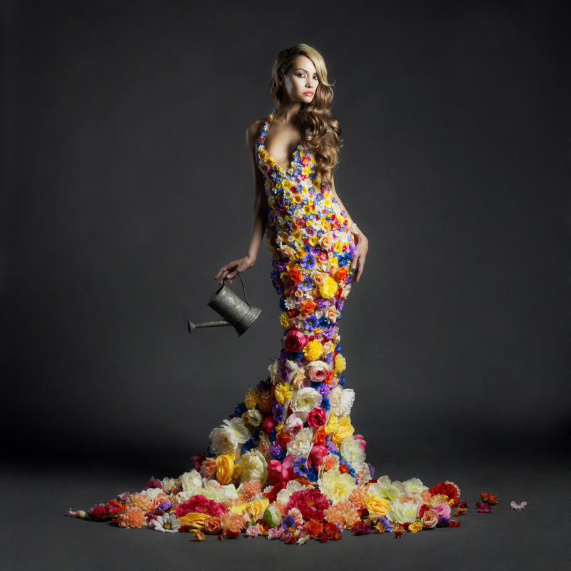 Gorgeous Lady - Photographie sur toile tendue, L 12 po x H 12 po