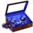 Laydon 13.4" Watch Display Box Automatic Rotation 4+6 Watch Winder Box