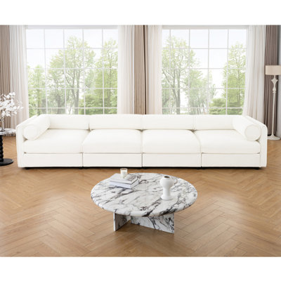 Elegant Chenille  Sofa With Storage Seat, Cylindrical Backrest And Armrests, Contemporary Seater Fabric Couch With Hidden Storage Compartment