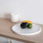 Plateau rond en marbre naturel 12 po Guein-323424086