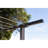 Daytek Steel Retractable Clothesline with Steel Post