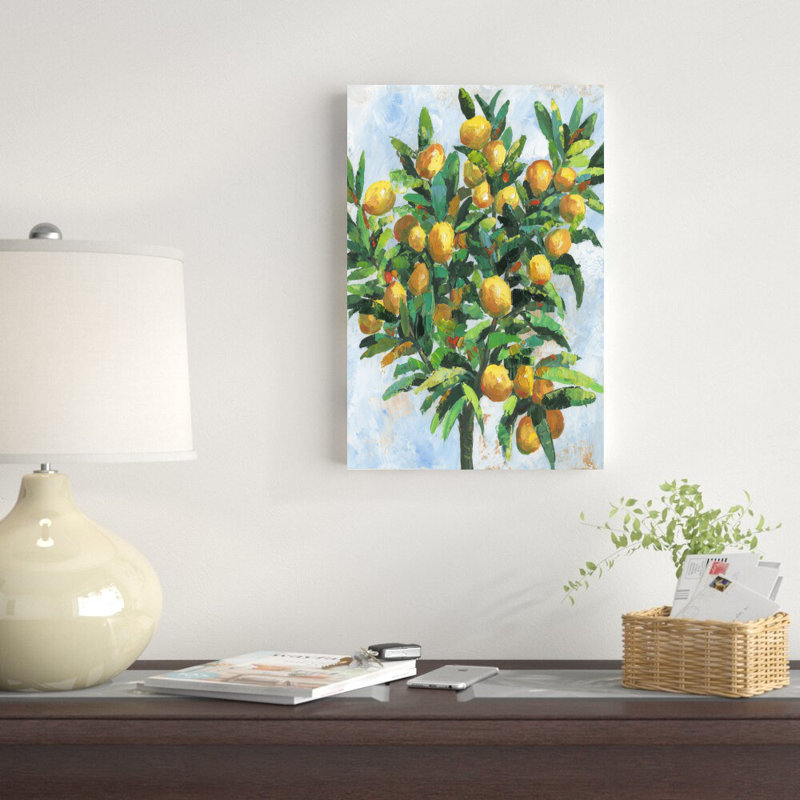 " Lemon Tree " Painting Print, 18" H x 12" W