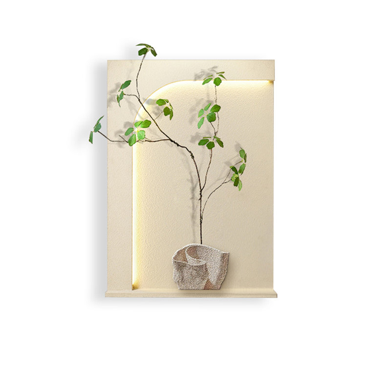 Art mural Mid-Century moderne en toile pour salon, H 47,24 po x l 31,5 po