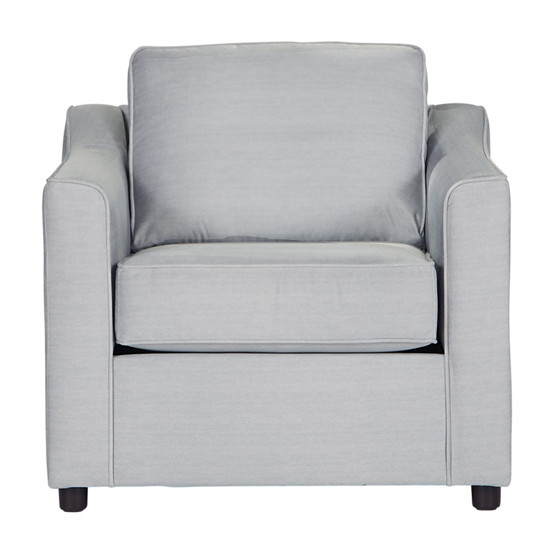 Fauteuil rembourré de 89 cm de large - Joffrey Dove, Joffrey Dove