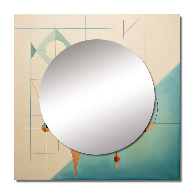 Distant Galaxies Midcentury Elegant Retro II, 36 po x 36 po