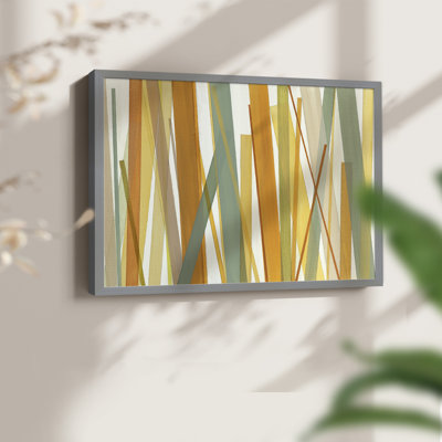 Summer Hayfield - Reproduction encadrée - Restickable