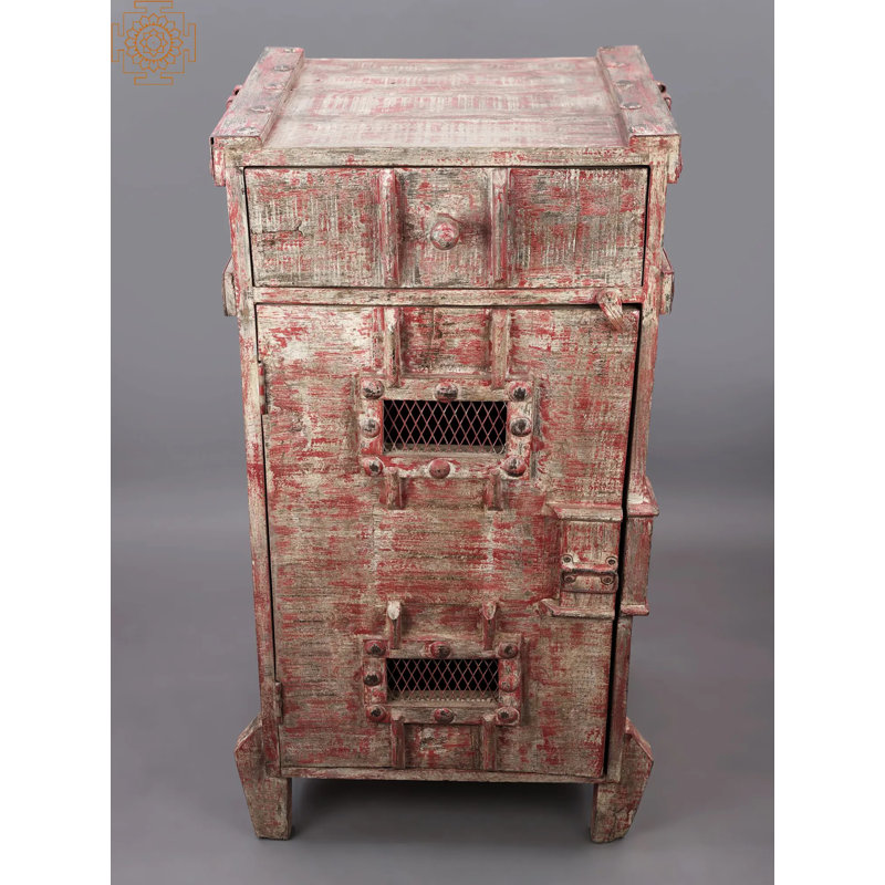 Armoire en bois 40 po Vintage
