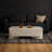 Joanie Coffee Table | 45" Rectangular Biscotti White Handcrafted Mango Wood | Solid Asymmetric Base