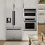 ZLINE Autograph 36 in. 28.9 cu. ft. Standard-Depth Refrigerator with Matte Black Modern Handles