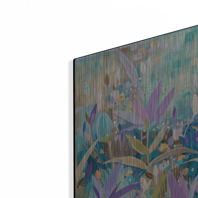  «Garden» par Sue Davis, art mural en métal, H 24 po x l 24 po