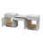 91'' Double Bathroom Vanity with Quartz Top-1330851816