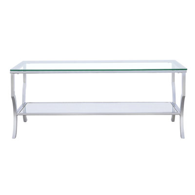 Seroff Chrome Coffee Table