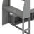 Full Size Wood Gaming Loft Bed – Desk, Multi-Storage Shelves, LED & Hanging Clothes Rack