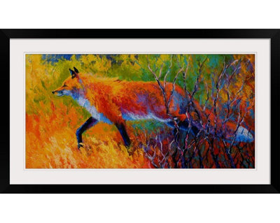 «Siya Foxy» par Marion Rose, reproduction d'art encadrée