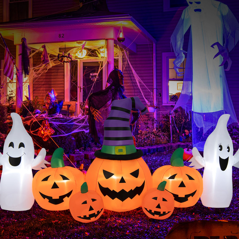 Citrouilles d'Halloween gonflables