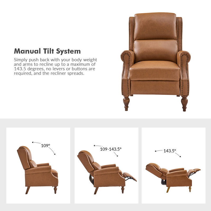 Fauteuil inclinable manuel Asah, Chameau