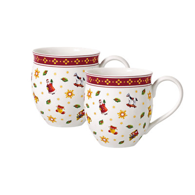 Toys Delight Villeroy and Boch Set of Two Coffee Mugs