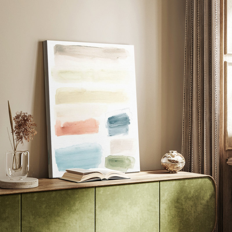 Watercolor Swatches II - galerie sur mesure Cavas