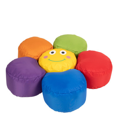 Icon Kids Outdoor Friendly Refillable Bean Bag Chair