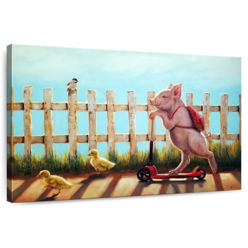 Summer Stroll, 34" H x 51" W