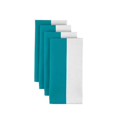 Cabana Polyester Striped Square Napkin