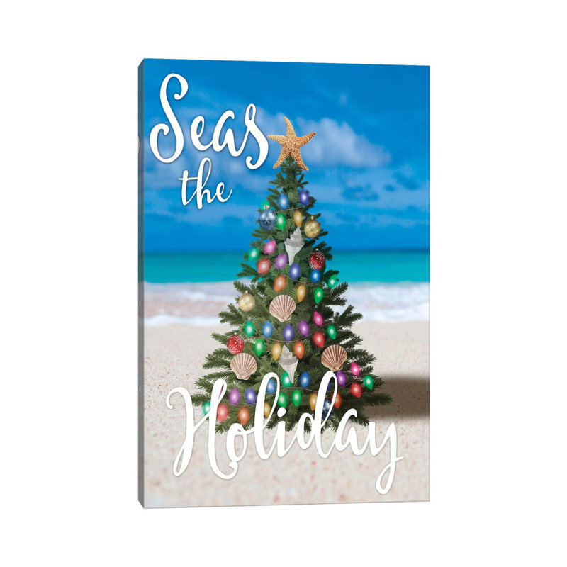 Salty Holiday I by Marcus Prime - Wrapped Canvas Painting, 30.48cm H x 20.32cm W x 1.905cm D