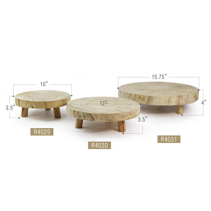 Trinity Stand, 3.5" H x 12" L x 12" D