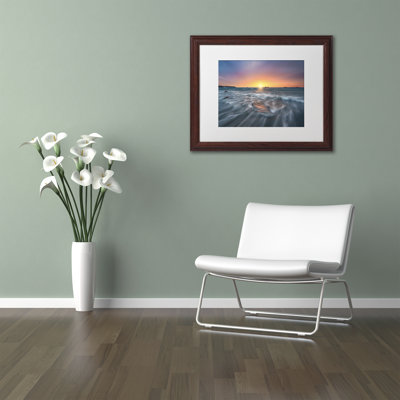 "Oceanic Poetry" par Hockman, reproduction de photo encadrée
